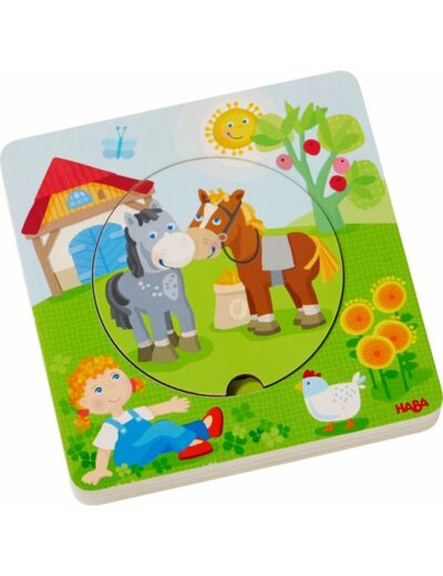 Houten puzzel Boerderijwereld