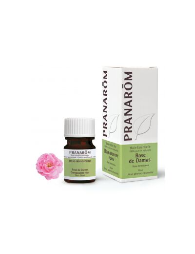 Pranarom-Huile essentielle Rose de Damas Bio 5 ml