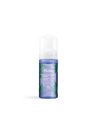 Melvita : Bouquet floral détox : Mini mousse nettoyante légère 50 ml