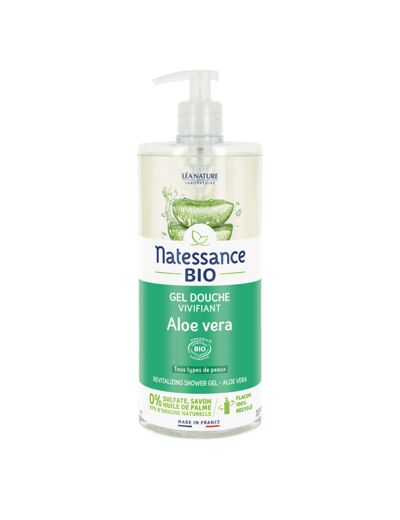 NATESS Gel Douche Vivifiant Aloe Vera 1L