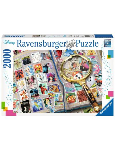 Puzzle - Mes plus beaux timbres Disney