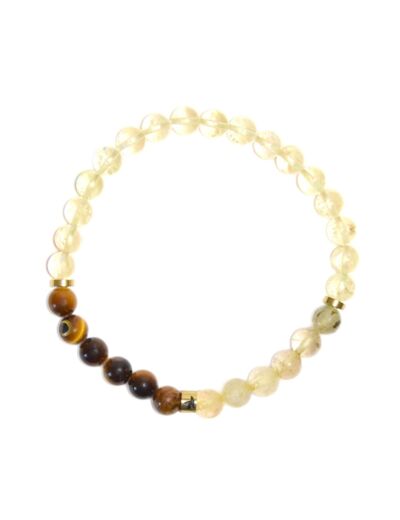 Claraline : Bracelet Chakra Plexus Solaire Perles