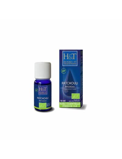 Herbes & Traditions : Huile essentielle PATCHOULI BIO 10 ml