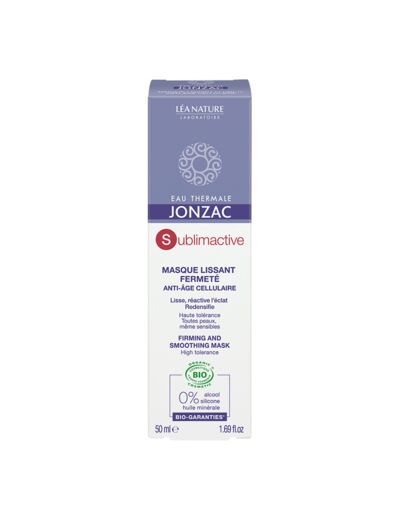 Jonzac : ETJ Sublimactive - Masque Lissant Anti-Âge Cellulaire 50 ml