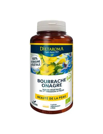 Manino : Dietaroma Onagre et bourrache 180 gel