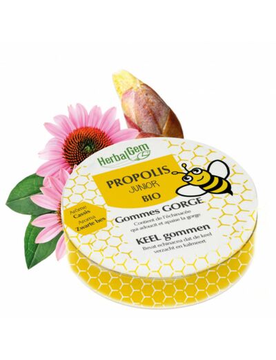 Herbalgem-Propolis Junior-Gommes Bio 45 g