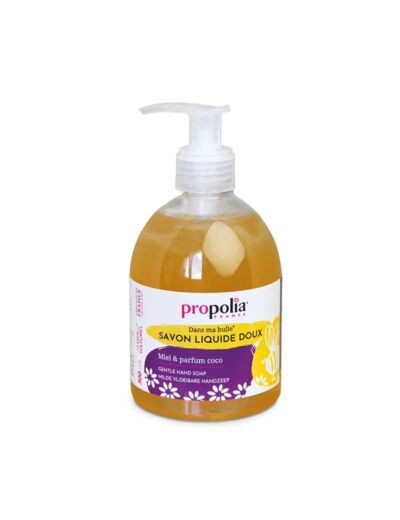 Manino : Propolia Savon Liquide Mains Doux Miel Coco 300 ml