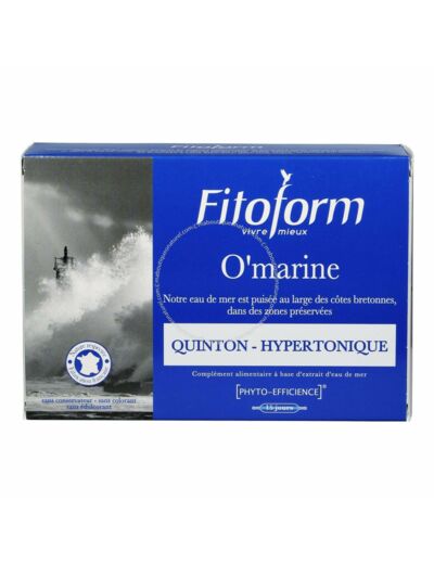 Distribio : Eau de Mer Hypertonique 30 ampoules