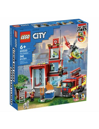 Lego City - La caserne des pompiers - 36260320LEG