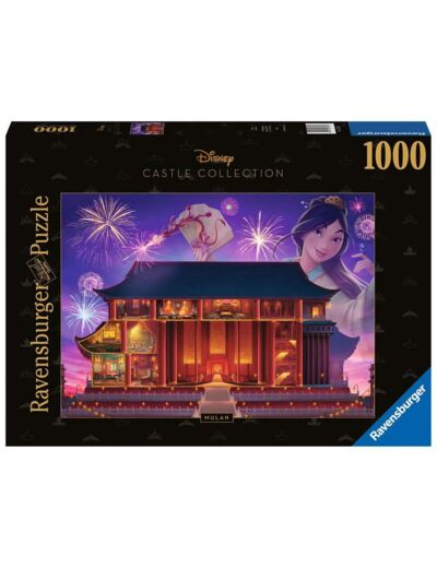 Puzzel 1000 stukjes  - Disney Castles: Mulan