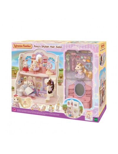 Sylvanian - Le salon de coiffure des poneys - 5642