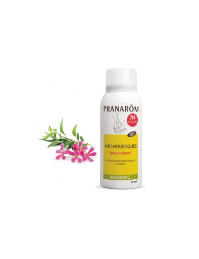 Pranarom-Aromapic Spray Corporel Anti-Moustiques Bio 75 ml